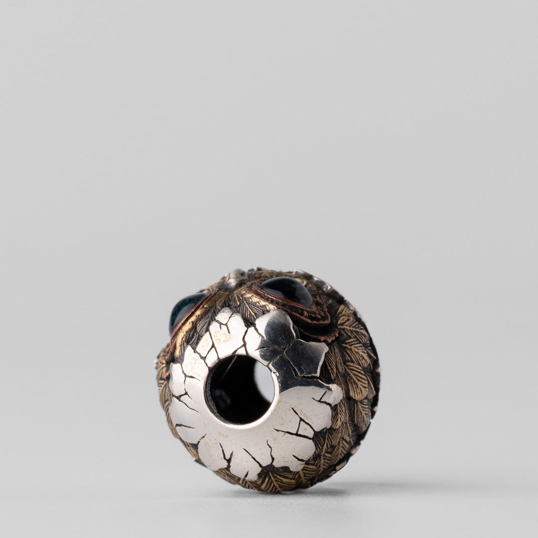 Owl (eggshell) Lanyard Bead