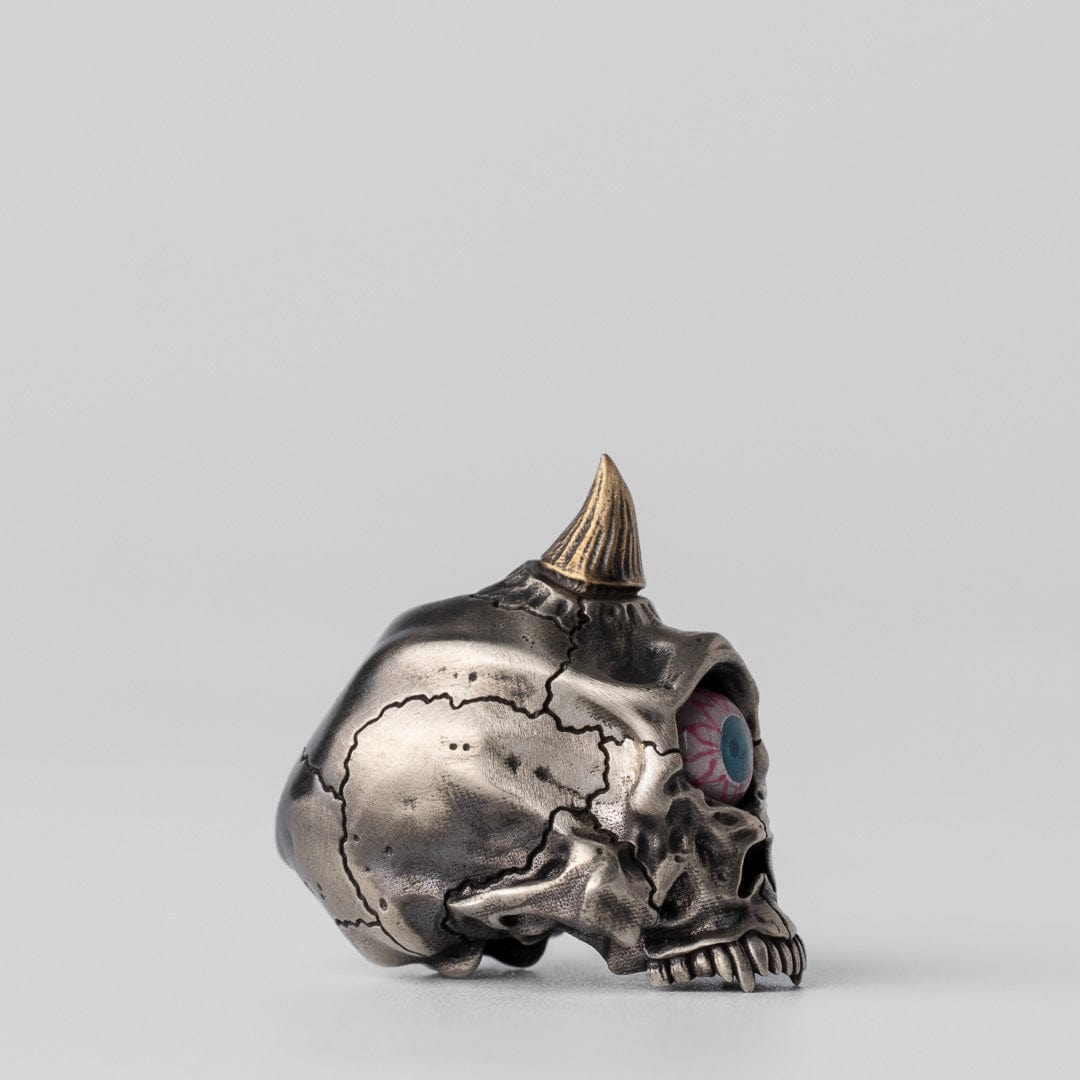 One-Eyed Skeleton Lanyard Bead